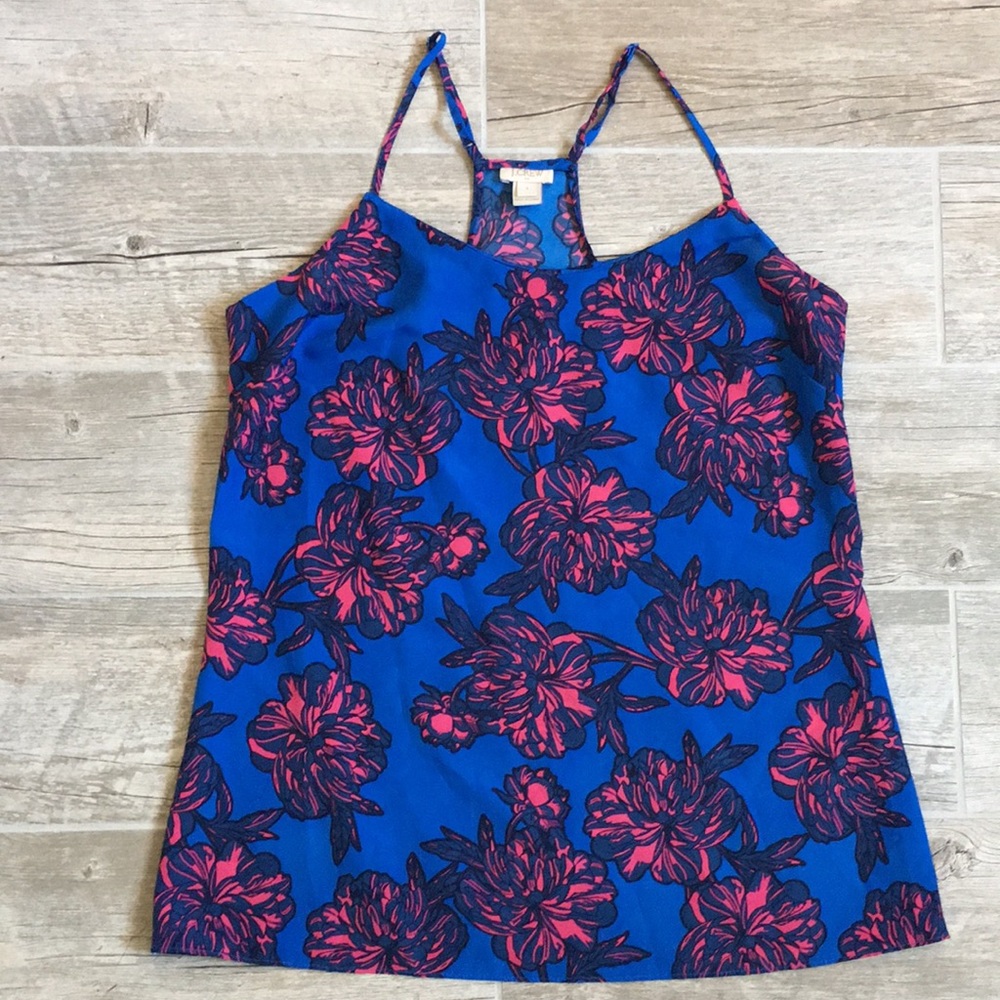 J.crew strappy shirt